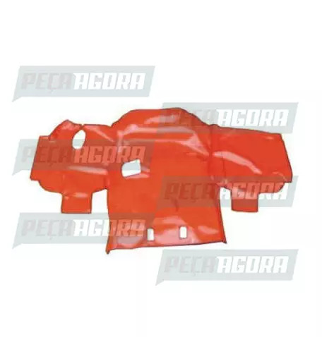 TAPETE VINIL PARA SCANIA P-310 ... 2007 COM CAPO - VERMELHO (420004)