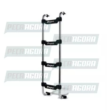 ESCADA TRASEIRA PRETA PARA SCANIA 114/124 BEPO (103011)