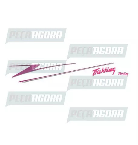 FAIXA LATERAL 1 LINHA PICK-UP TREKKING - LILAS (417992)