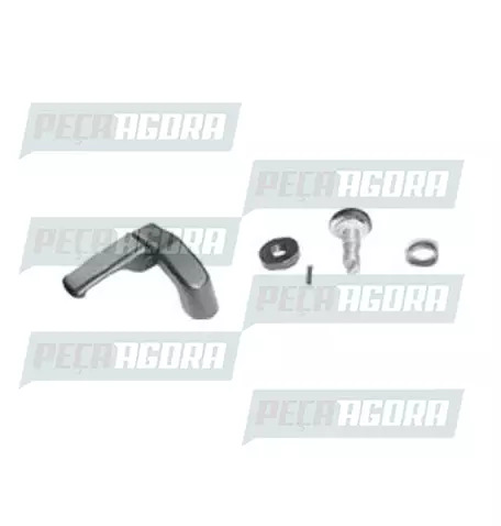 TRINCO QUEBRA-VENTO FORD CARGO ESQUERDO(KIT) (E6HZ6122917A.)