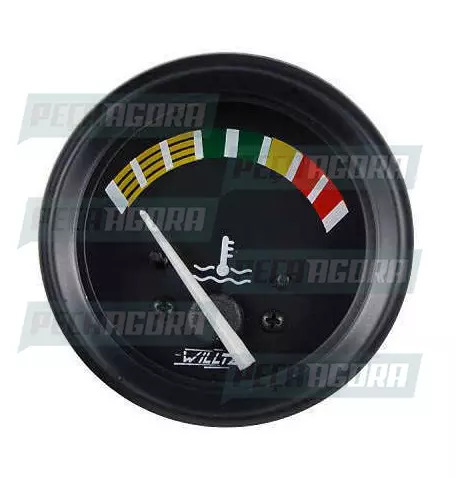 RELOGIO VOLKSWAGEN TERMOMETRO AGUA 12V 60MM 12M (TJG919511)