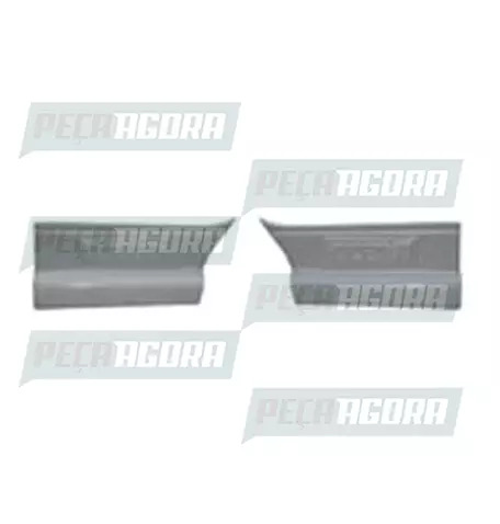 PAR TAPA ESTRIBO PEGA CHINELO PARA IVECO EUROTECH FIBRA (279216)