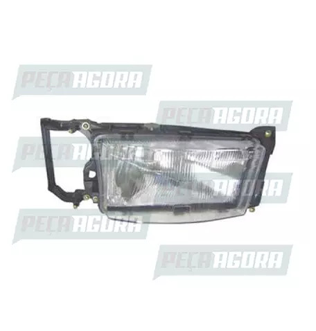 FAROL PARA SCANIA SERIE 4 ESQUERDO COM MOLDURA SEM LANTERNA SETA NINO (242138)