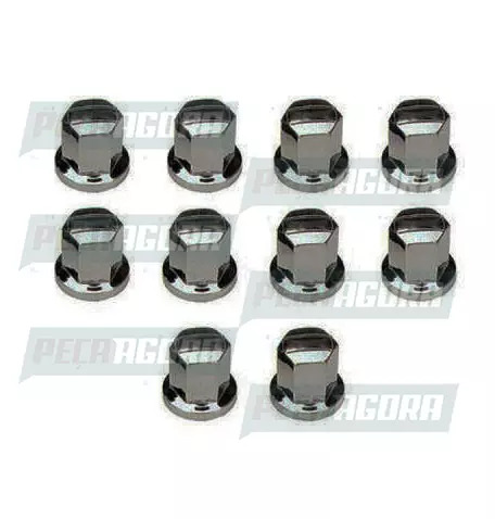 CAPA PORCA RODA UNID.  CROMADA PADRAO 24 F4000 (059012)