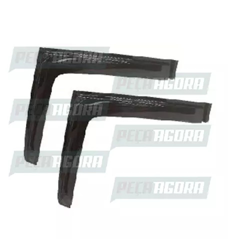 PAR PAR CALHA CHUVA FORD CARGO ''L'' (COLA NA BORRACHA) - FM ORIGINAL (420351)