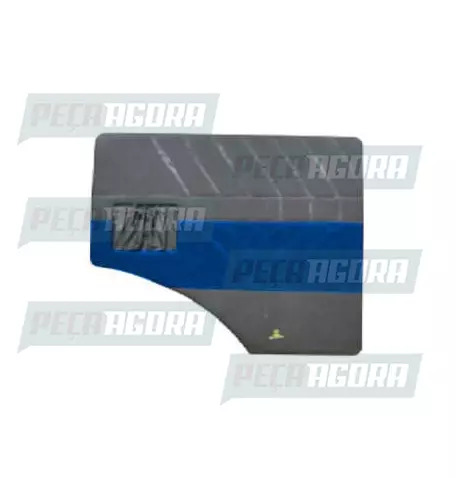 PAR FORRO PORTA MERCEDES BENZ 1113 COM BOLSA VELUDO AZUL SAO GERALDO (146027)