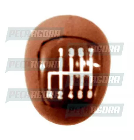 BOLA CAMBIO MERCEDES BENZ 1935 BICUDO CURTA MARROM MACIA 8 MARCHAS COM TAMPA (02