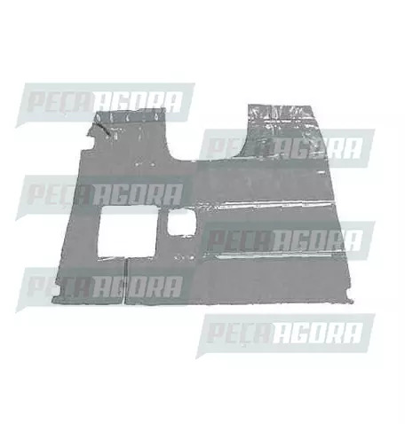 TAPETE VINIL VOLVO 96/99 EDC SEM B/C - CINZA (419817)