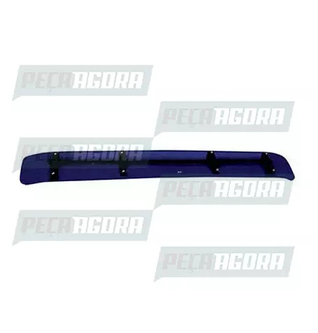 TAPA-SOL MERCEDES BENZ CABINE BAIXA VERM. COM SUPORTE ACRILICO ROTAMIL (417325)