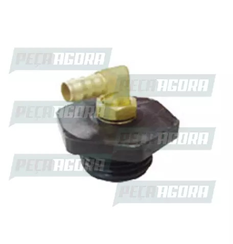 TAMPA TRANSFERENCIA TANQUE COMBUSTIVEL PARA SCANIA COM COTOVELO (213057)