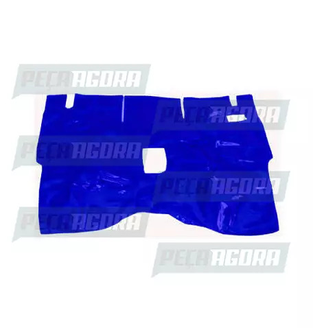 TAPETE VINIL S10 CHEVROLET CABINE SIMPLES - AZUL (419781)