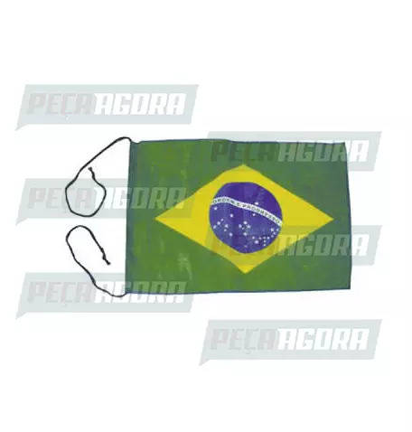 BANDEIRA DO BRASIL 45X26 CMS. COM CORDAO (319002)