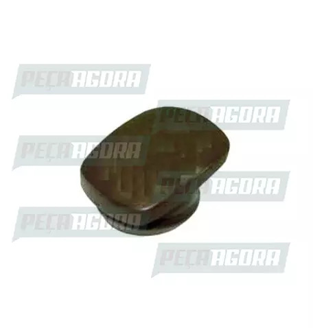 TAMPINHA BOLA CAMBIO MB PUNHO EMBLEMA PRETA (213062)