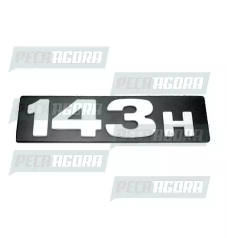 EMBLEMA PLASTICO CAPO ORIGINAL PARA SCANIA 143 ''143H'' (3841071)