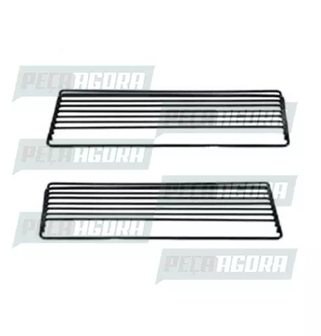 PAR GRADE PROTETORA FAROL PRETA MERCEDES BENZ 1618/1941 BICUDO BICUDO (135027)