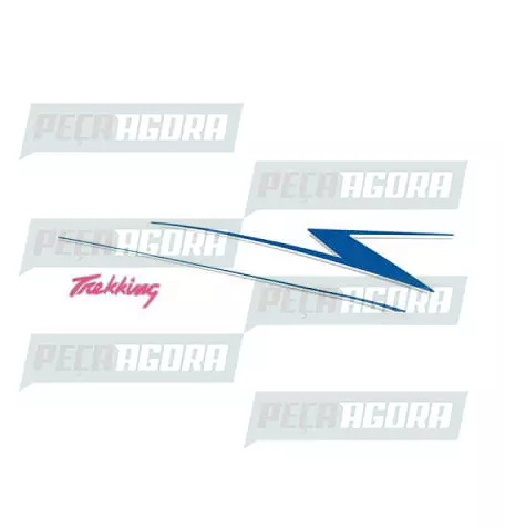 FAIXA LATERAL 1 LINHA PICK-UP TREKKING - AZUL (417990)