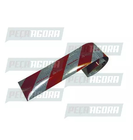 FAIXA PARACHOQUE TRASEIRA OBRIGATORIA REFLETIVA KIT COM 2,40 MTS. AVERY. (115074