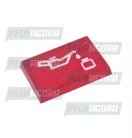 LENTE PAINEL NOVO CONTROLE NIVEL OLEO VERM. (248036)