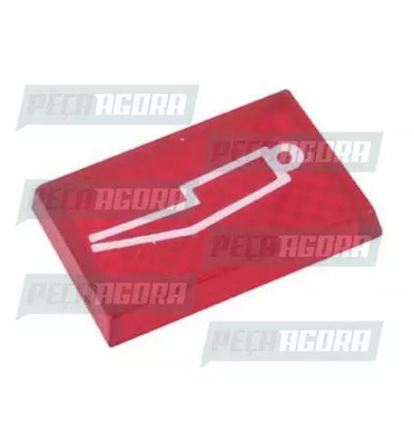 LENTE PAINEL NOVO PRESSAO OLEO VERMELHA (248048)