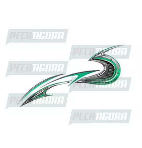 FAIXA LATERAL 3 ANOS VOLKSWAGEN CONSTELLAT COM SIMPL VERDE (419165)