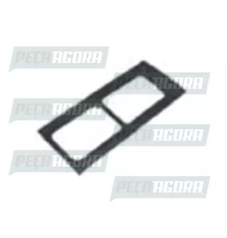 MOLDURA FAROL MERCEDES BENZ HPN 1618 BICUDO DIREITO (3848817523.)