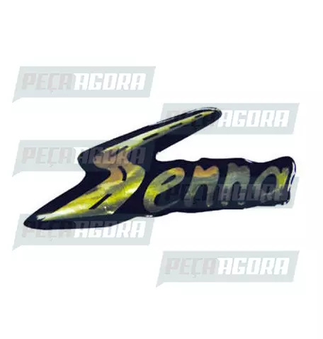 EMBLEMA RESINADO ESPECIAL LETREIRO''SENNA'' (101132)