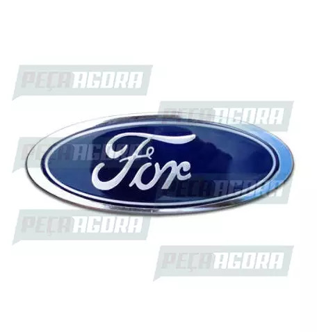 EMBLEMA RESINADO ESPECIAL LOGO ''FORD'' GRANDE P/GRADE CARGO (101265)