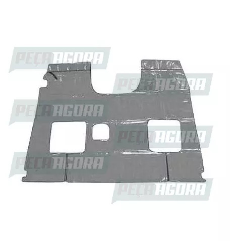 TAPETE VINIL VOLVO 96/99 EDC COM B/C - CINZA (419700)