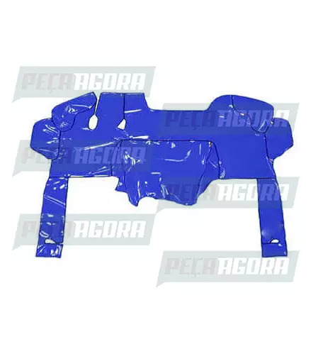 TAPETE VINIL VOLKSWAGEN CAMINHAO 93/99 CAMBIO CIMA COM CAPO - AZUL (419680)