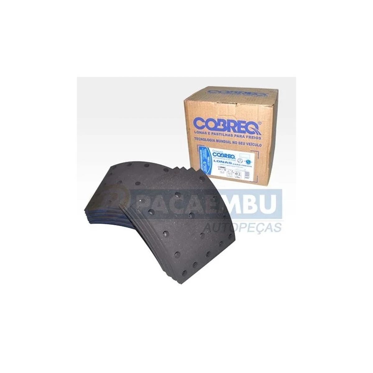 LONA FREIO DIANT VOLVO-FM10/12/NH 12/FH 12 (GLOBETROTTER)(USO RODOVIARIO) (0725T