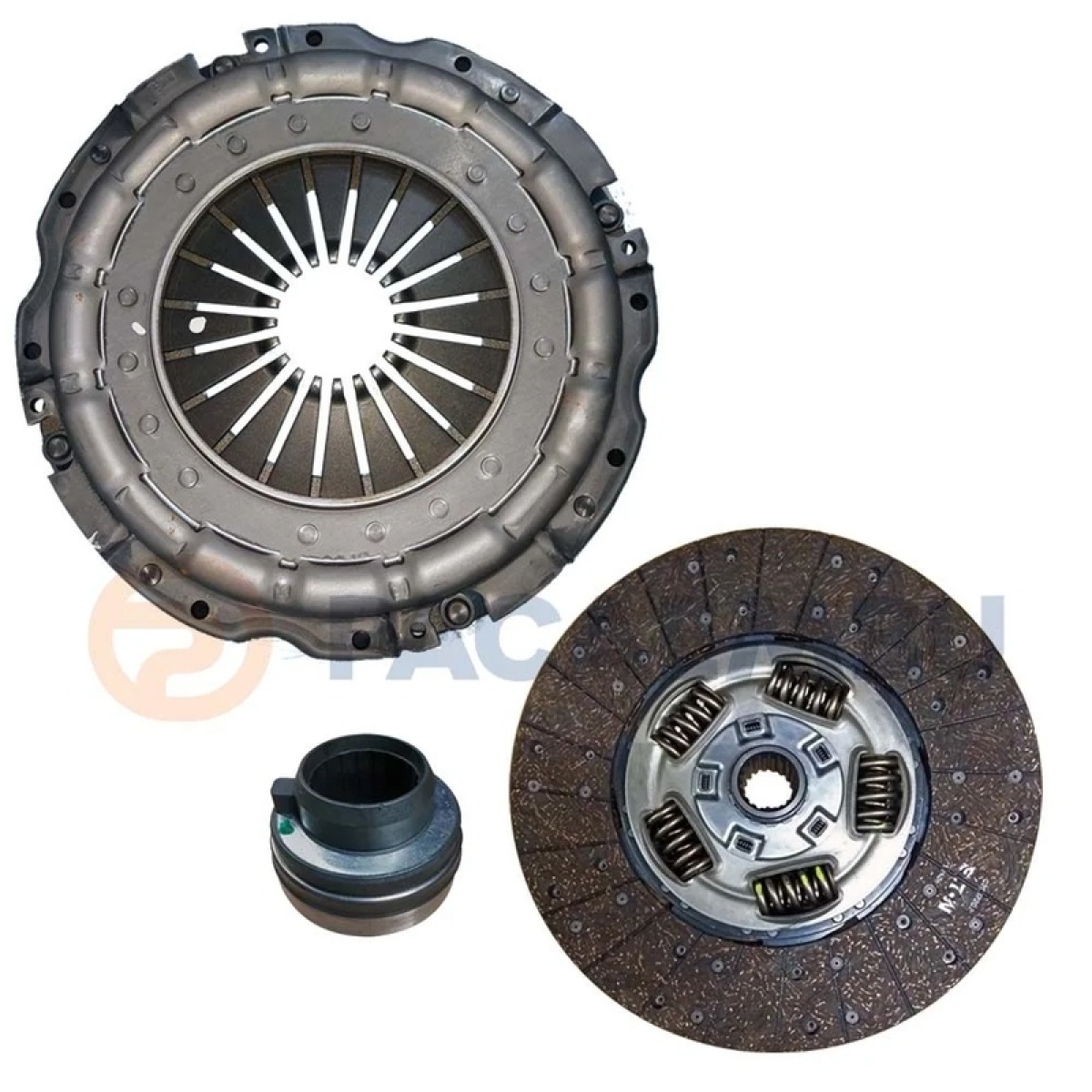 KIT EMBREAGEM 395MM - "COM ROLAMENTO" MBB ATEGO 1718M 1719 1725 1726 2425M LIXEI