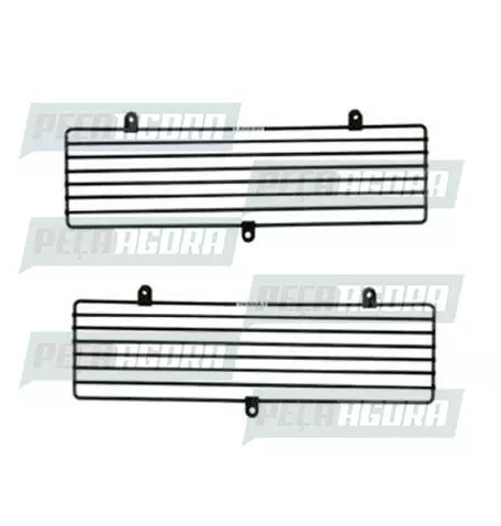 PAR GRADE PROTETORA MILHA PRETA MERCEDES BENZ 1618/1935/41 BICUDO (135035)