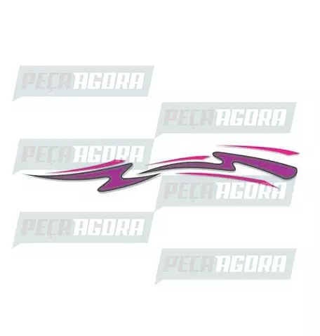 FAIXA LATERAL 1 LINHA ILUSION - LILAS (418074)