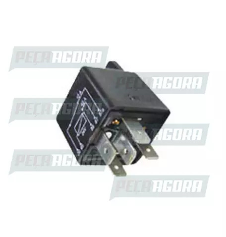 RELE AUXILIAR UNIVERSAL DIRETO 05 TERMINAIS REVERS.24V 40/10A DNI 0240 (196025)