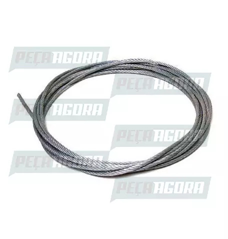 CABO ACO CATRACA GALVANIZADO 5/16 (ROLO 10 MTS) (037002)