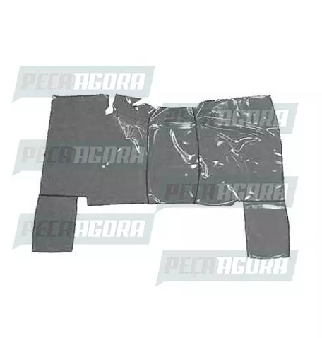 TAPETE VINIL D-60 - CINZA (419536)