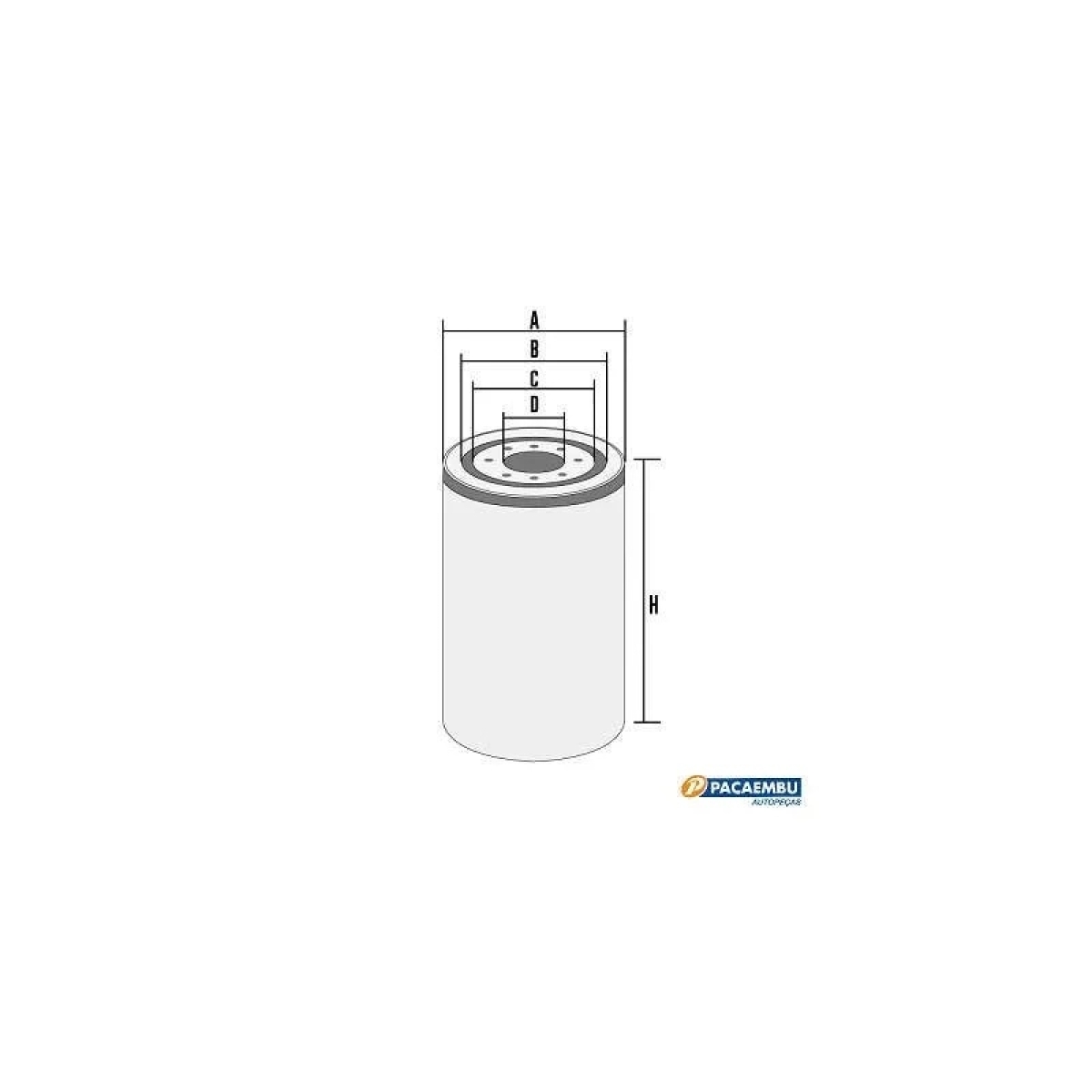 FILTRO OLEO LUBRIF VW 19370CLL/31370CLL NGD370 (2T2115561A-LF16162)