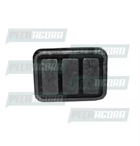 PAR CAPA PEDAL FREIO VOLVO NL EDC ONIBUS BORRACHA (1272021)