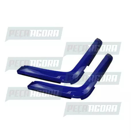 PAR PAR CALHA CHUVA PARA SCANIA 114/124 ... 2002 MEDIA AZUL ORIGINAL (420505)
