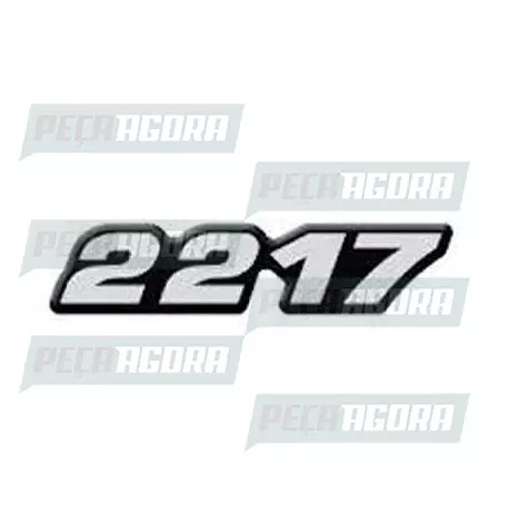 PAR EMBLEMA RESINADO ESPECIAL MB''2217'' (101129)