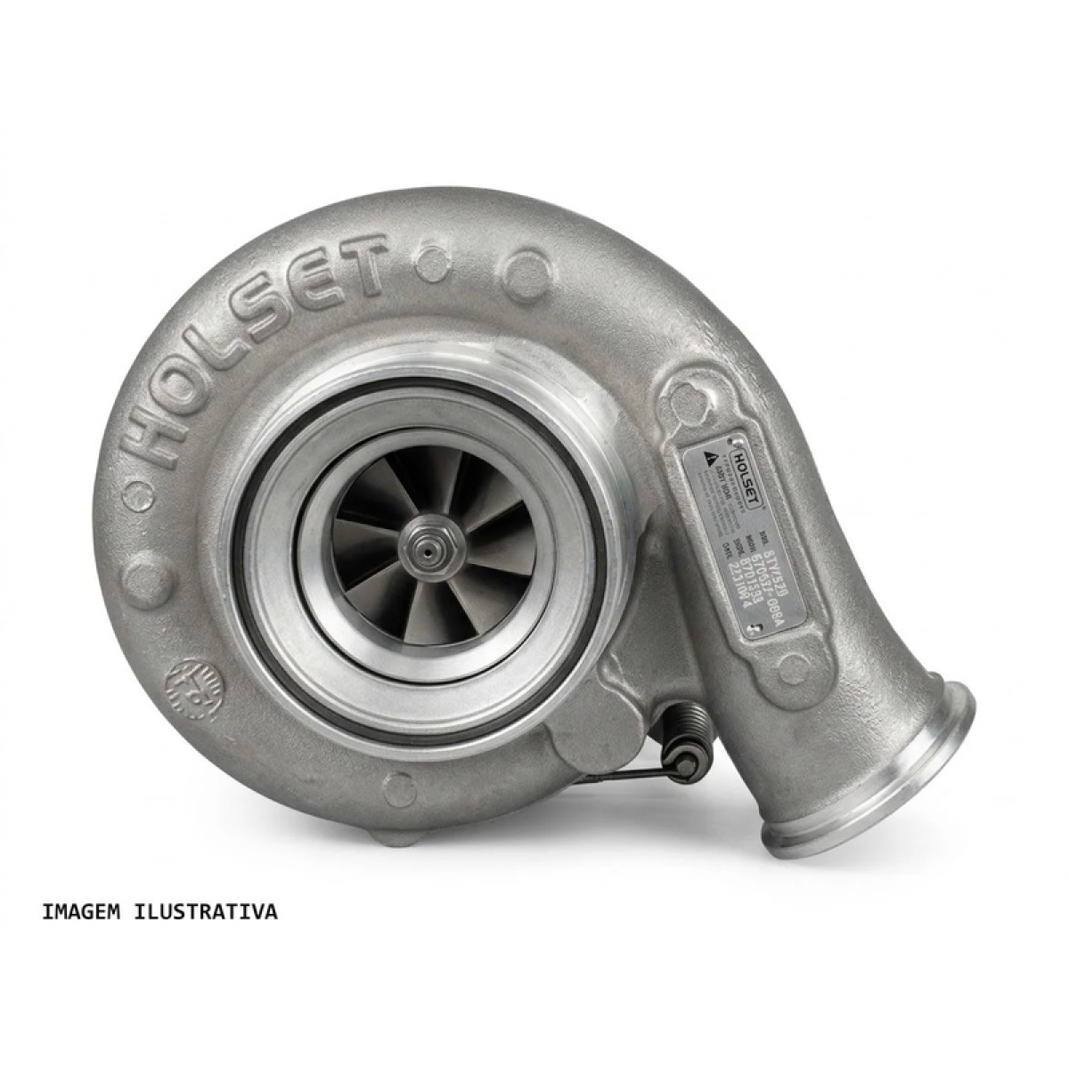 TURBO COMPRESSOR HE300FG ROTOR AL FREZ 13-190/15-190/15-170 6BTAA 5.9- 190HP 260