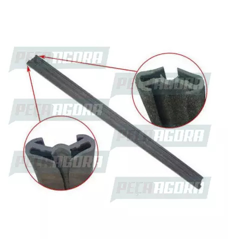 CANALETA VIDRO PARA SCANIA 112 650MM SEM PESTANA (537074)