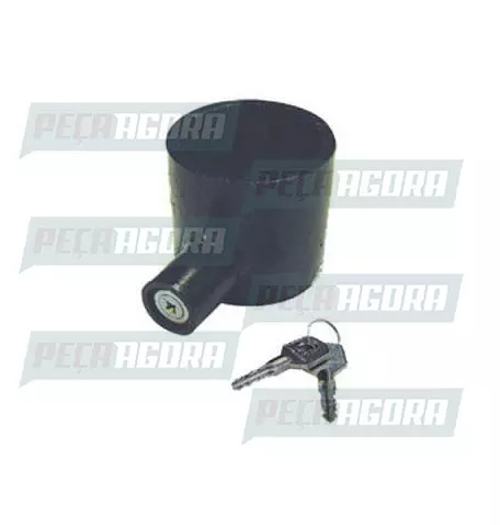 TRAVA PINO-REI DA CARRETA COM CHAVES PRETA SIMPLES (224023)