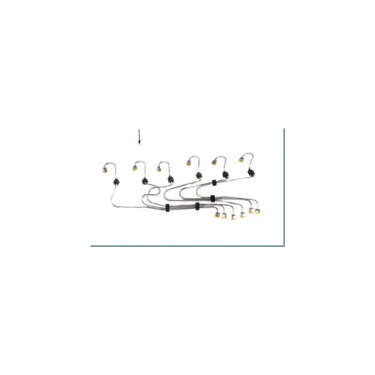 CANO INJETOR 5O. CILINDRO MBB - OM366 ECOLOGICO/OF1318E (3730703633-010396)