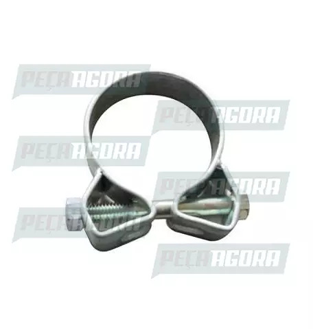 ABRACADEIRA TUBO 3,0 ZINCADA SEMI-ABRACADEIRA SEM APOIO COXIM (418763)