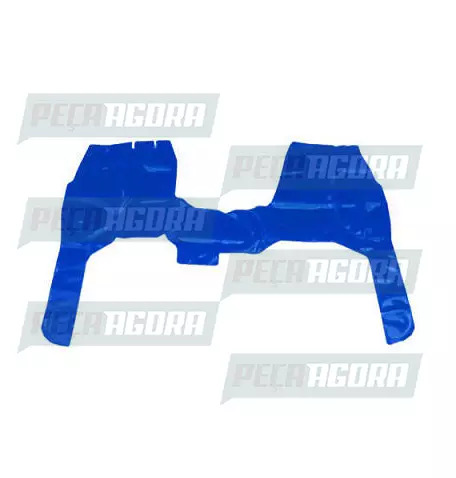 TAPETE VINIL MERCEDES-BENZ 1519 CABINE SIMPLES - AZUL (419942)