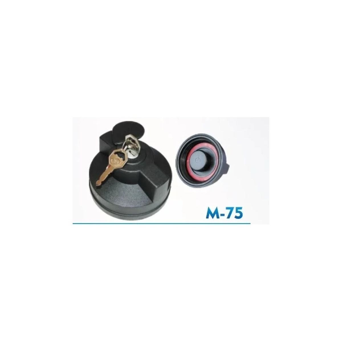 TAMPA TANQUE COMB C/CHAVE ROSCA EXT MBB TODOS TANQUE POLIETILENO (PLASTICO) (695