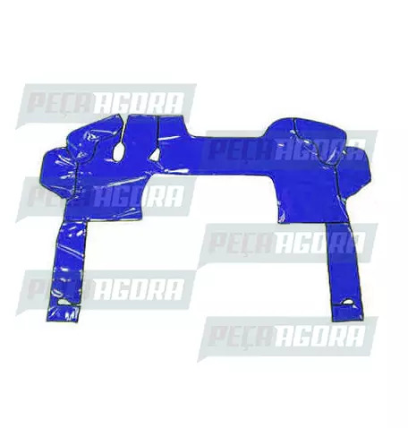 TAPETE VINIL VOLKSWAGEN CAMINHAO 2000 ACEL.MECAN. SEM CAPO - AZUL (419601)