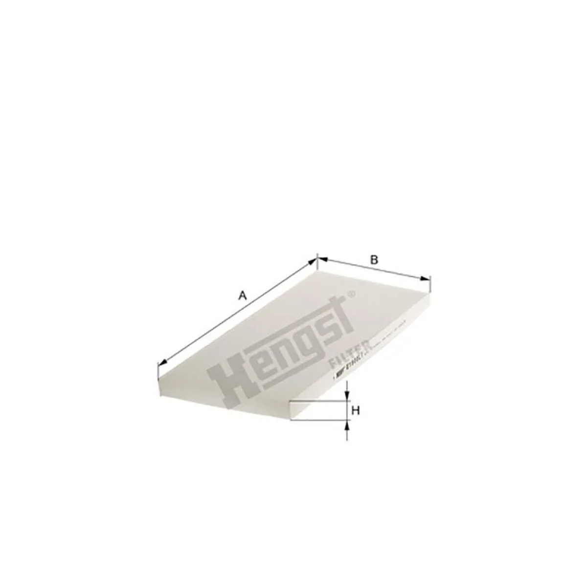 FILTRO AR CONDICIONADO CABINE IVECO STRALIS (2008-) NOVO STRALIS NOVO TRAKKER (2