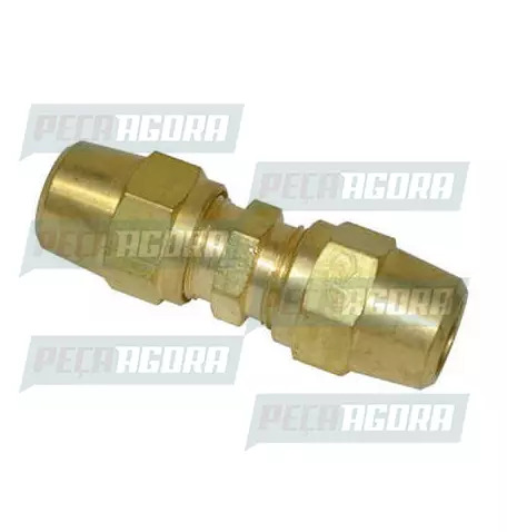 CONEXAO UNIAO CANO COBRE PORCA LONGA 1/4'' (077031)